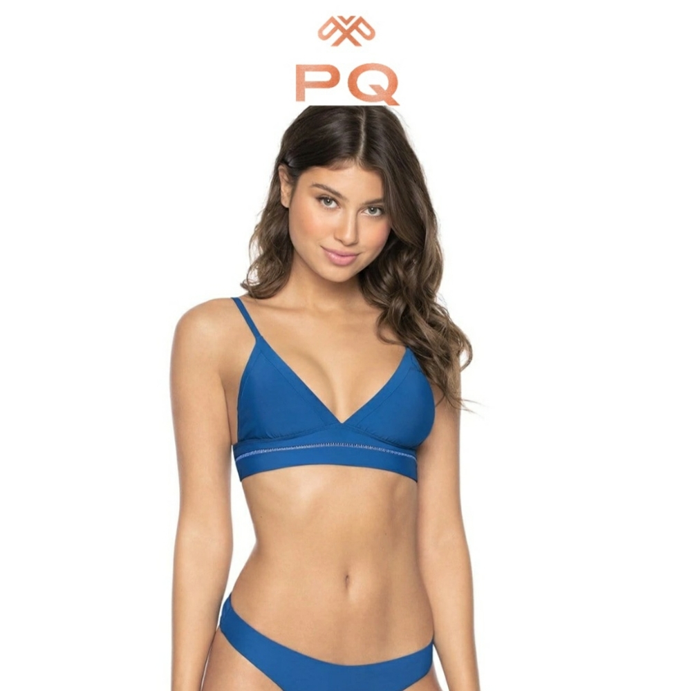 NWT PilyQ blue bikini